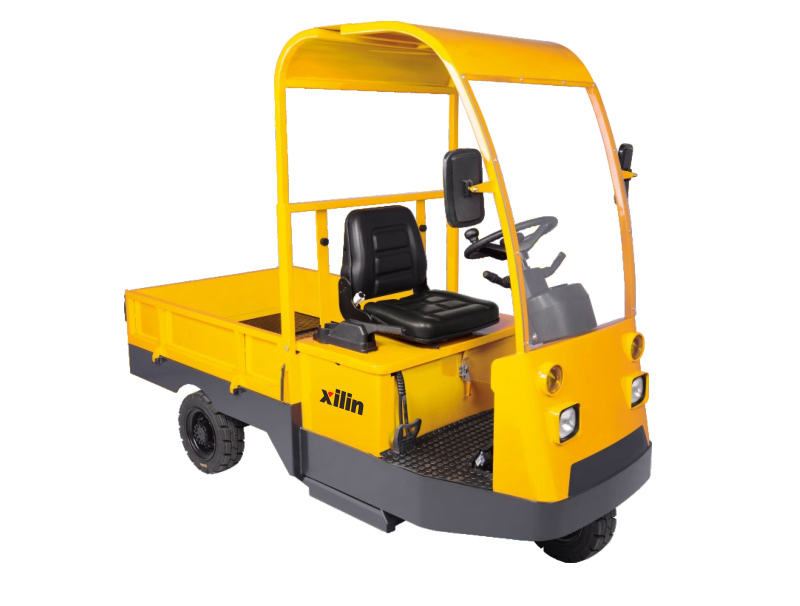 Camión plataforma eléctrica