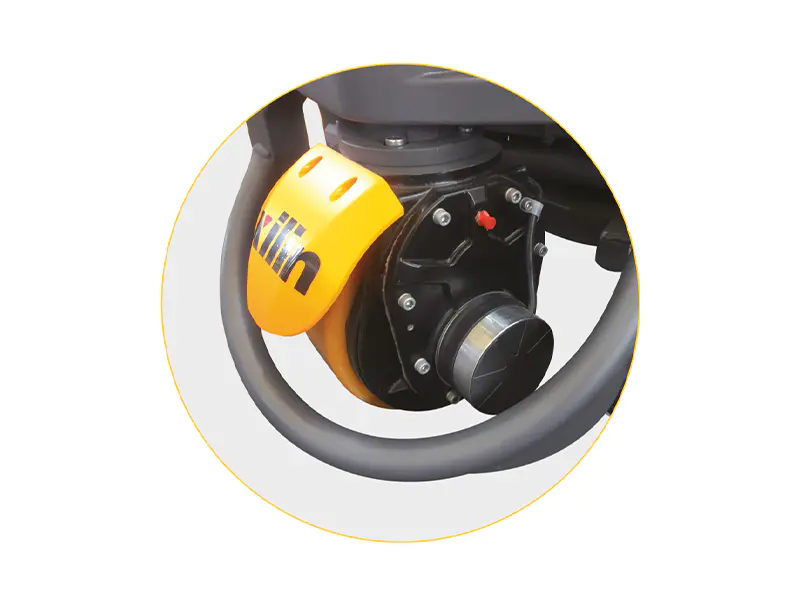 Traspaleta con motor de iones de litro